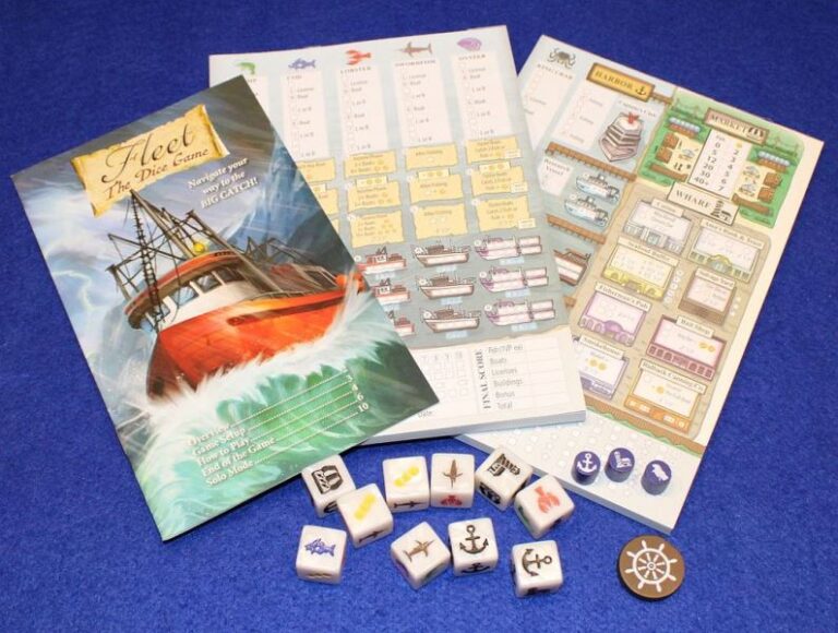 Fleet The Dice Game (Solo Option) - The Solo Board Gamer